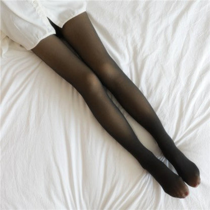 ThermoÉlégance™ | Collants Doublés Automne/Hiver