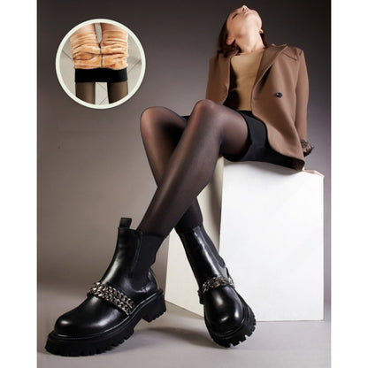 ThermoÉlégance™ | Collants Doublés Automne/Hiver