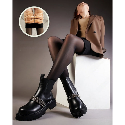 ThermoÉlégance™ | Collants Doublés Automne/Hiver